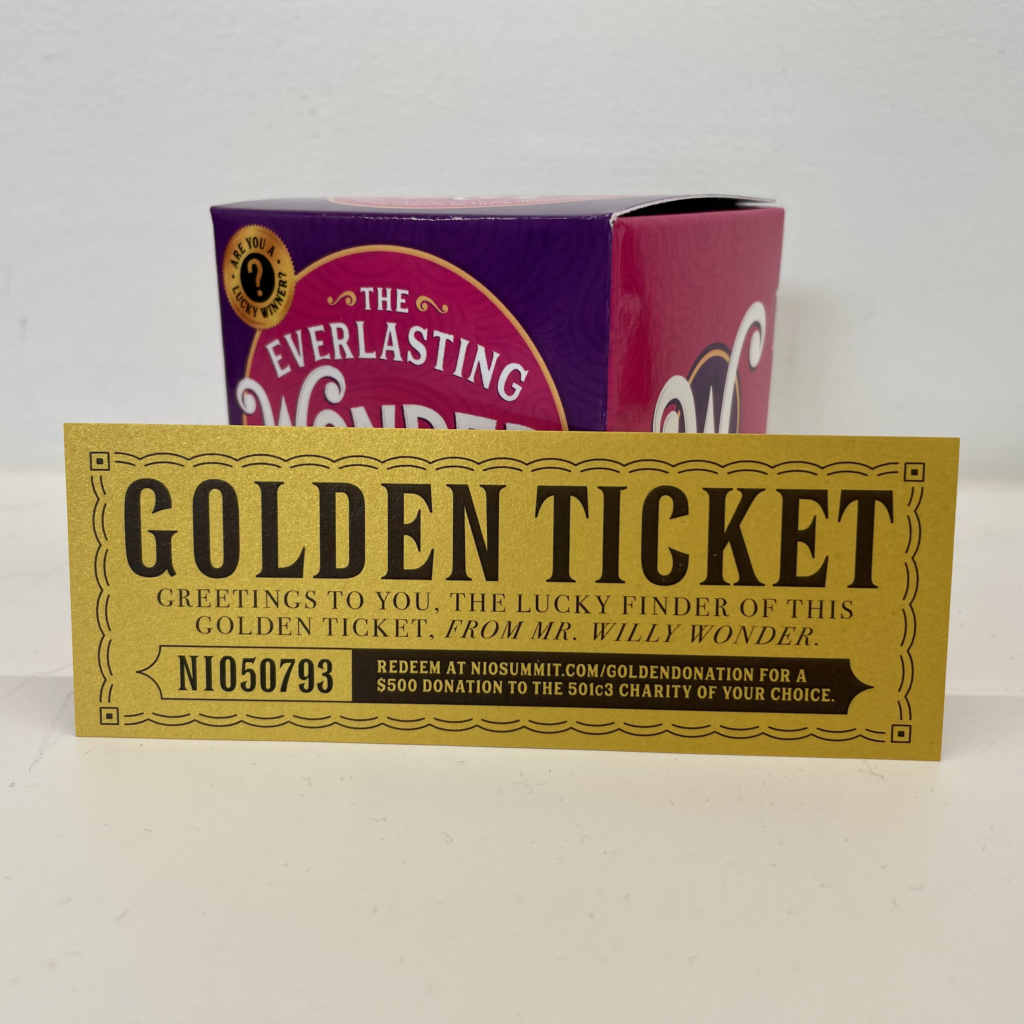 NIO Summit 2021 - Golden Donation Ticket